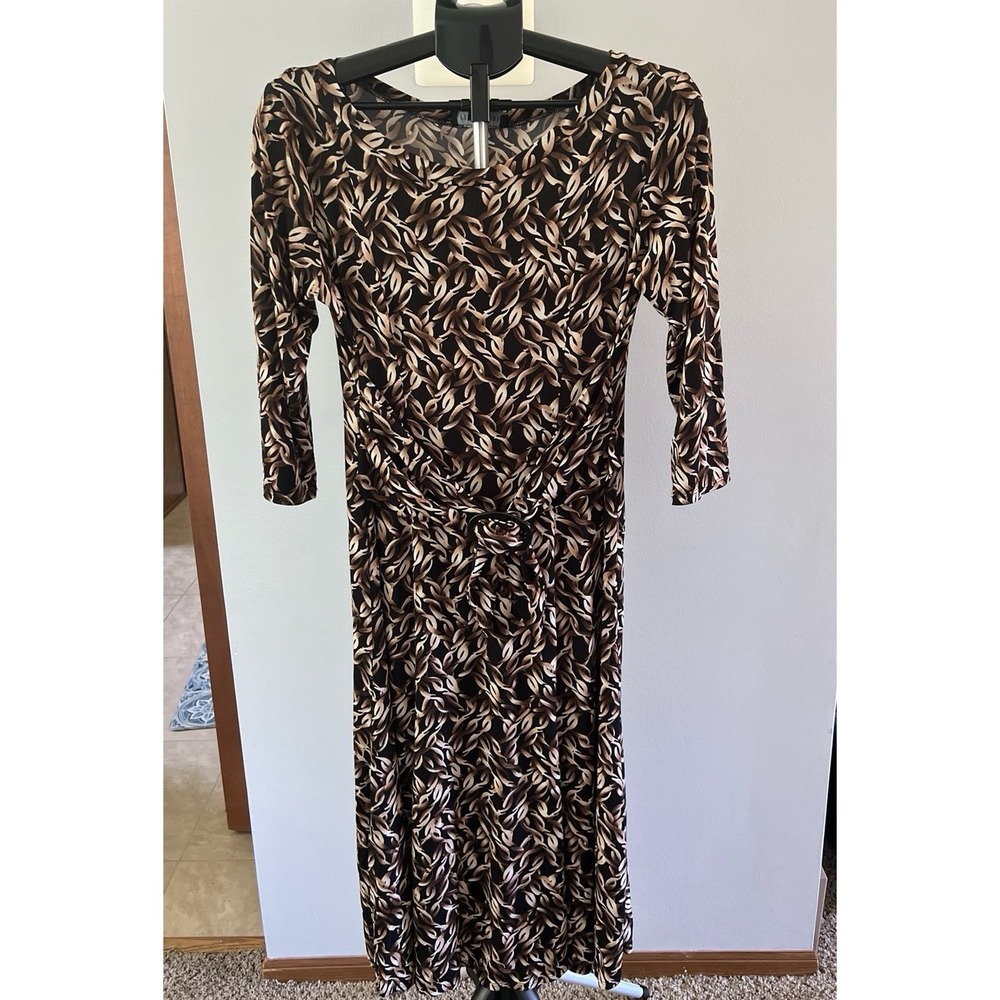 Perceptions Petite Women's‎ quarter sleeve below the knee dress size 10P